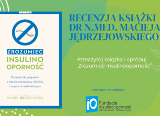 „Zrozumieć insulinooporność” – recenzja książki dr n.med. Macieja Jędrzejowskiego