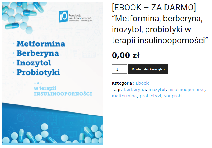Pobierz darmowego ebooka “Metformina, berberyna, inozytol, probiotyki w terapii insulinooporności”
